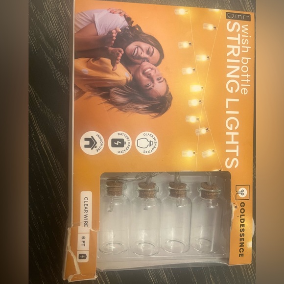Other - 4/15$ Wish bottle string fairy lights